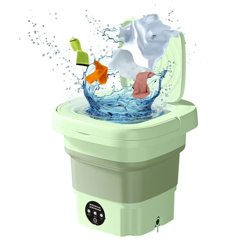 Portable Foldable Mini Washing Machine – Fast, Deep Cleaning Anywhere