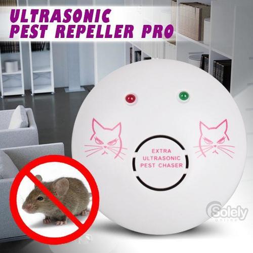 Super Ultrasonic Mouse & Mosquito Repeller (Round Shape)