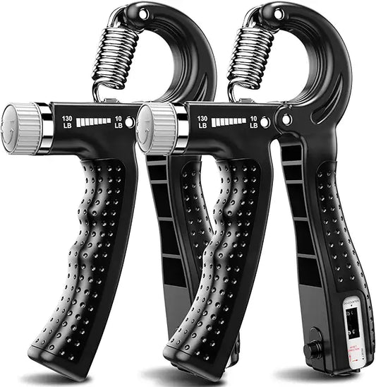 Adjustable Exerciser Hand Gripper With Counter – Wrist & Forearm Strengthener Hand Workout Tool (Random Color)