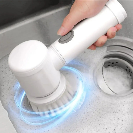 Electric Spin Scrubber – Make Deep Cleaning Faster, Easier & Effortless!