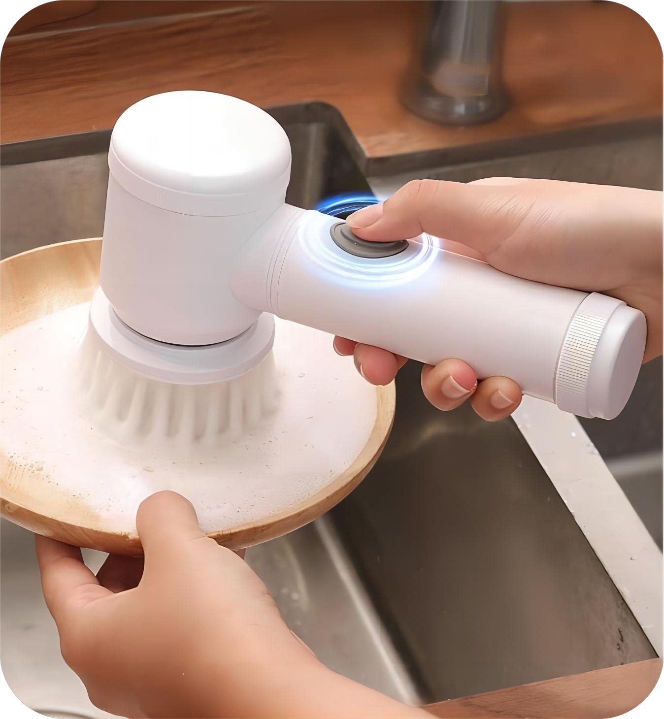 Electric Spin Scrubber – Make Deep Cleaning Faster, Easier & Effortless!