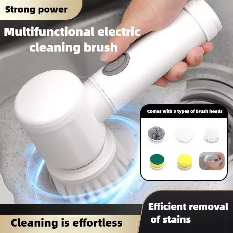 Electric Spin Scrubber – Make Deep Cleaning Faster, Easier & Effortless!