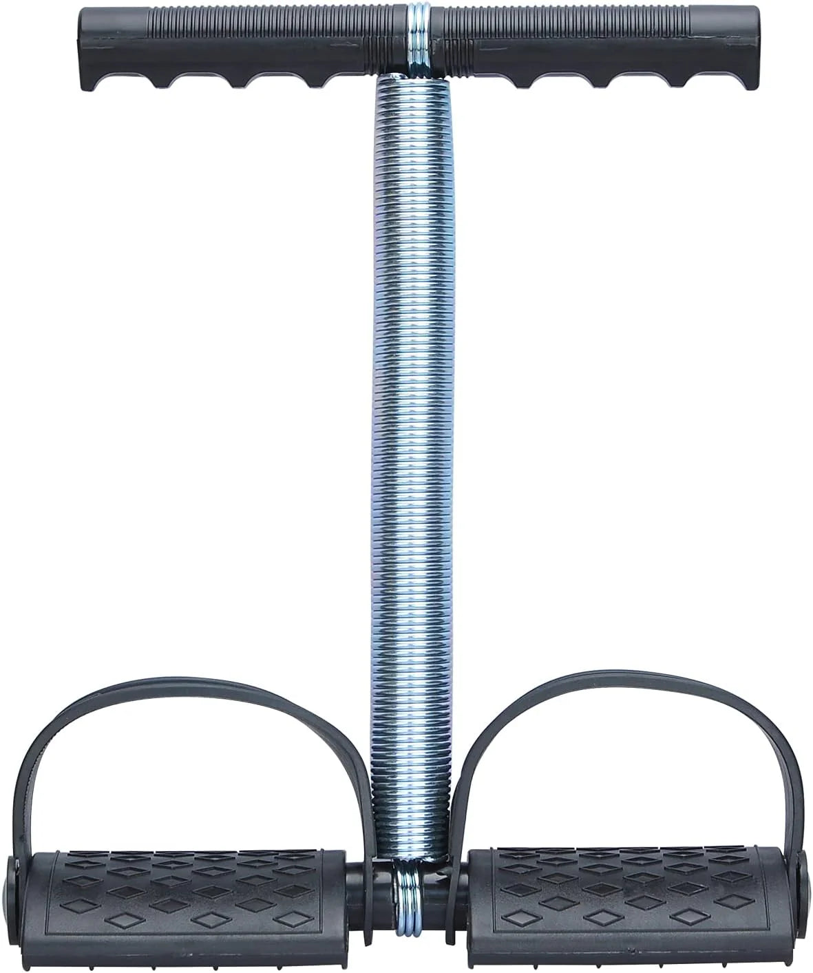 Pedal Resistance Band with Handle – 6-Tube Elastic Fitness Band for Full Body Home Workout