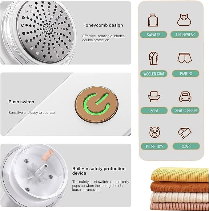 Say Goodbye to Fuzzy Sweaters — Instantly Restore Your Clothes Like New