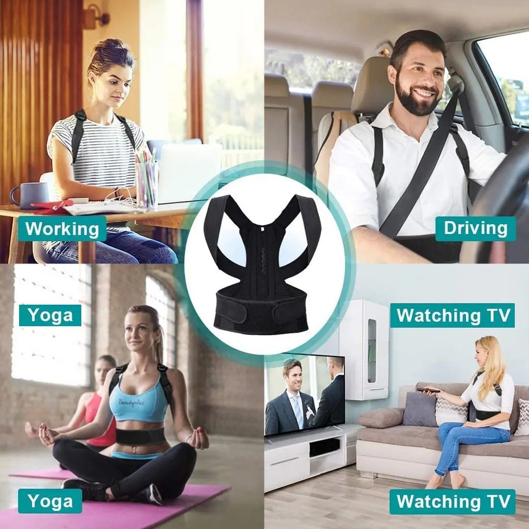 Posture Corrector Shoulder Support Belt – Improve Your Posture with Comfort