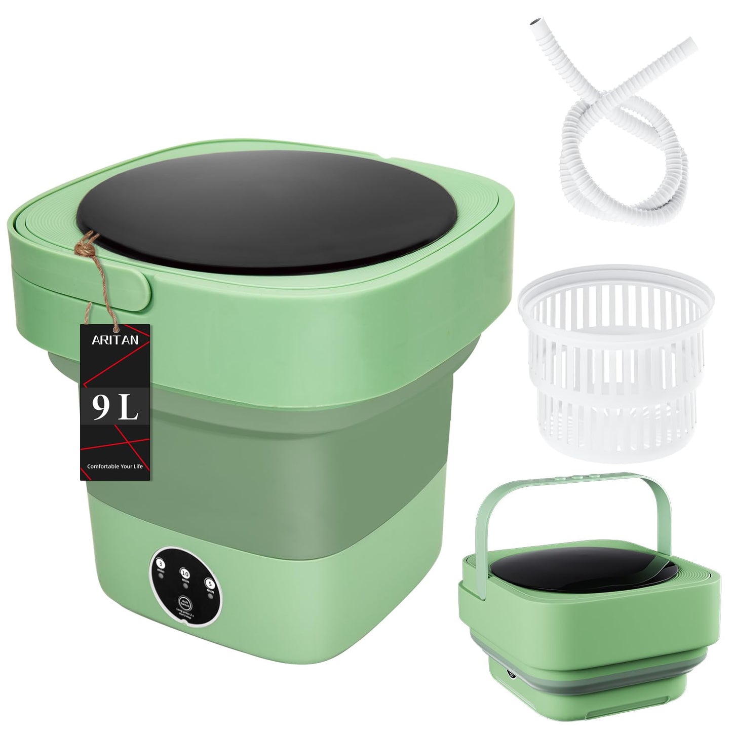 Portable Foldable Mini Washing Machine – Fast, Deep Cleaning Anywhere