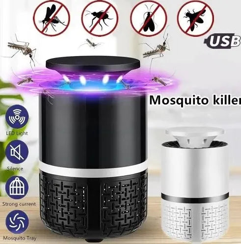 360° Fancy Mosquito Killer – Silent UV Electric Mosquito Trap for Home