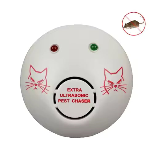 Super Ultrasonic Mouse & Mosquito Repeller (Round Shape)