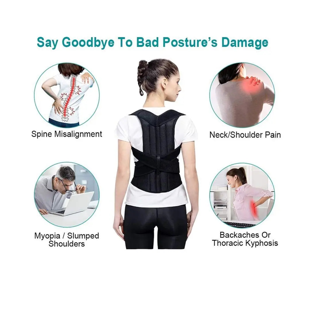 Posture Corrector Shoulder Support Belt – Improve Your Posture with Comfort