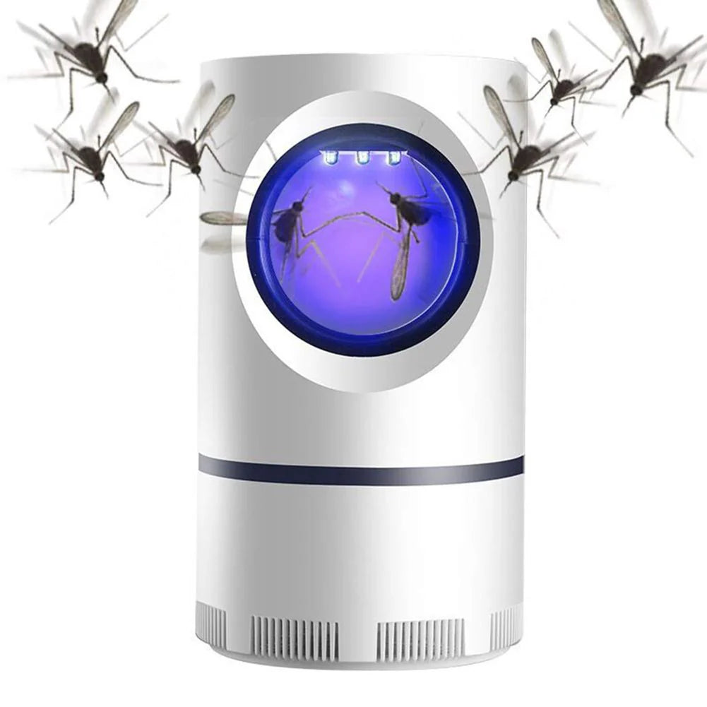 Electric Mosquito Trap Blue Light Mosquito Killer Lamp With USB Power Suction Fan No Zapper Child Safe