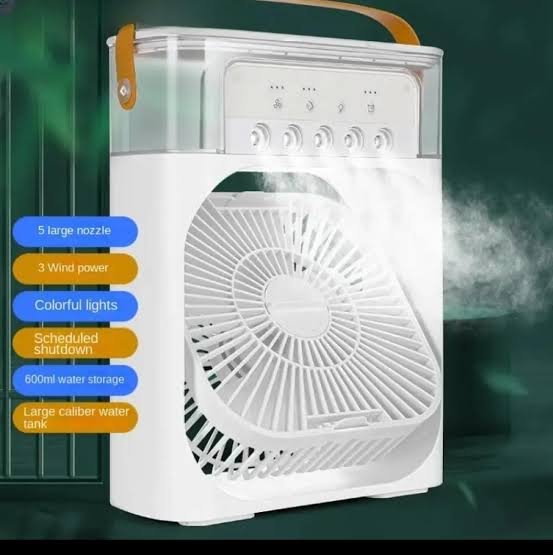 Multi Function Portable Desktop Air Cooler Fan – Stay Cool Anytime, Anywhere!