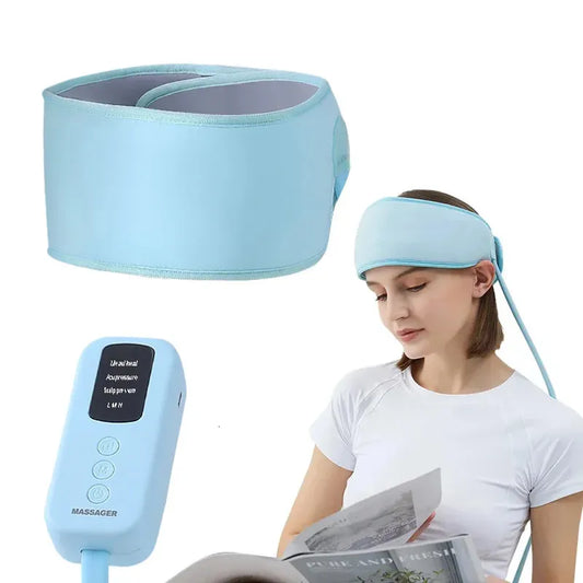360° Electric Head Massager with Heat & Air Compression – Relax, Recharge & Relieve Stress Anytime
