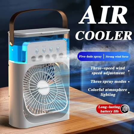 Multi Function Portable Desktop Air Cooler Fan – Stay Cool Anytime, Anywhere!