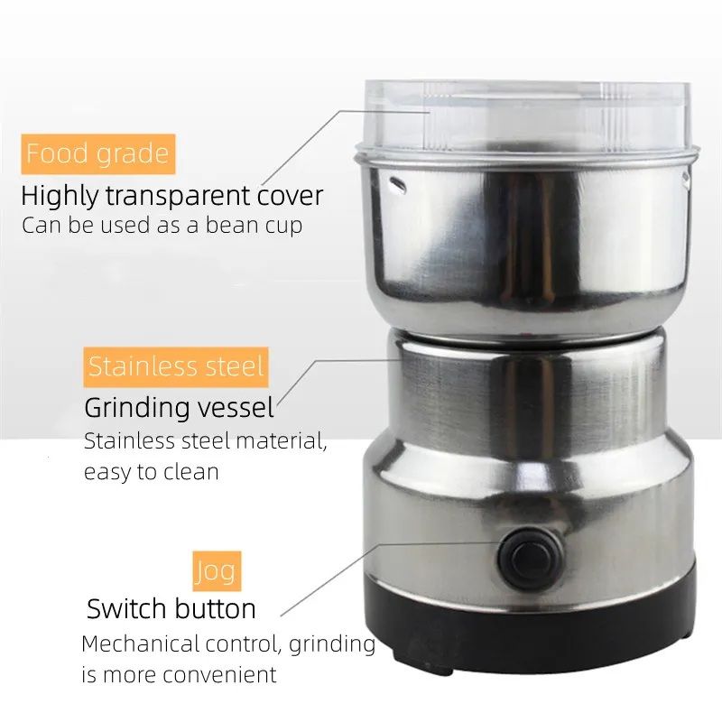 Fresh Ground Coffee & Spices in Seconds — No More Stale, Store-Bought Powder