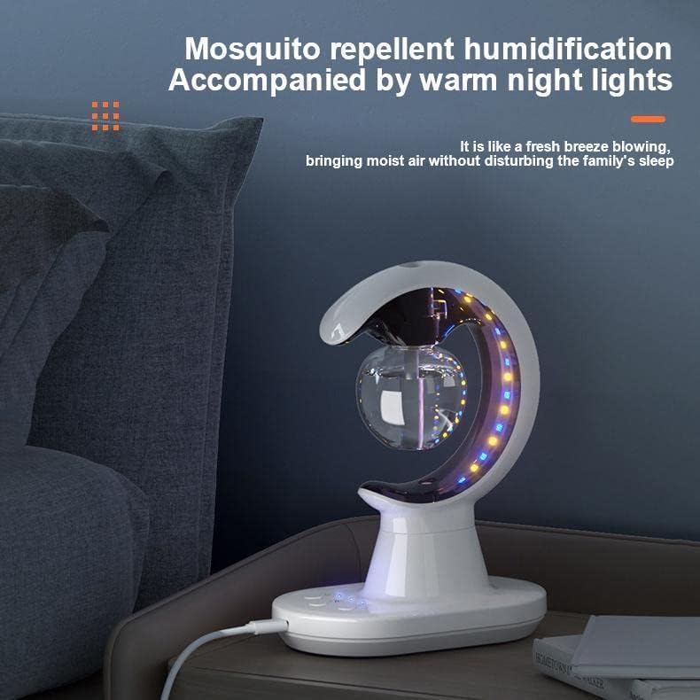 Smart 3-in-1 Mosquito Repellent Air Humidifier & LED Night Lamp – USB Electric Insect Killer for Home, Bedroom & Office