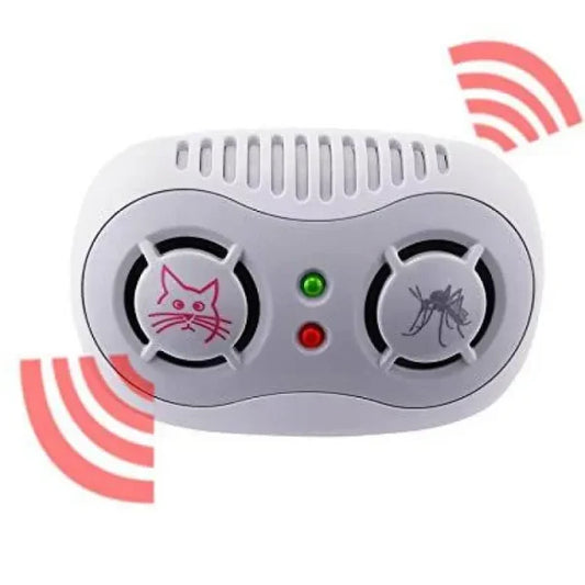 Super Ultrasonic Mouse & Mosquito Repellent – Safe, Silent & Chemical-Free Pest Protection
